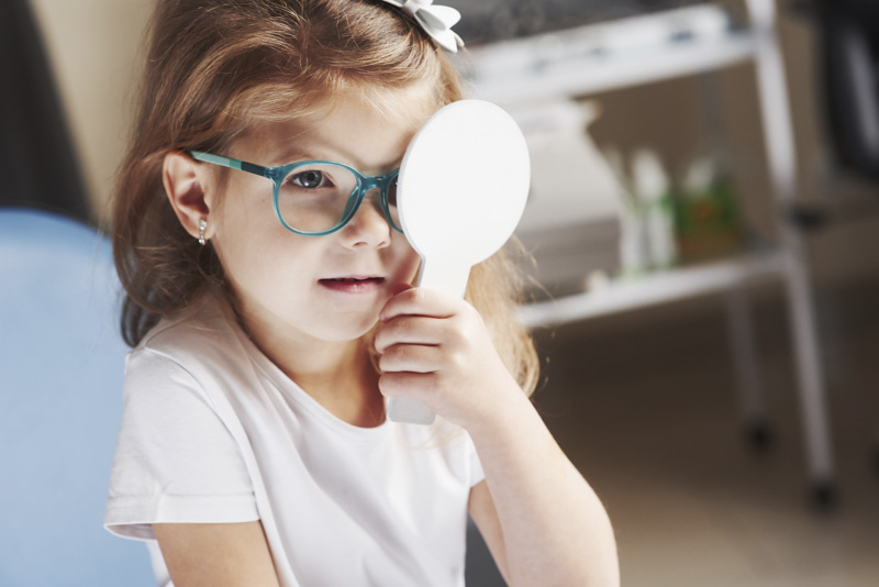 Kinderbrillen-kurzsichtigkeit